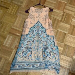Sophie Max BOHO Sheath Dress w/ Fishtail Hem - New Condition - Women’s XS